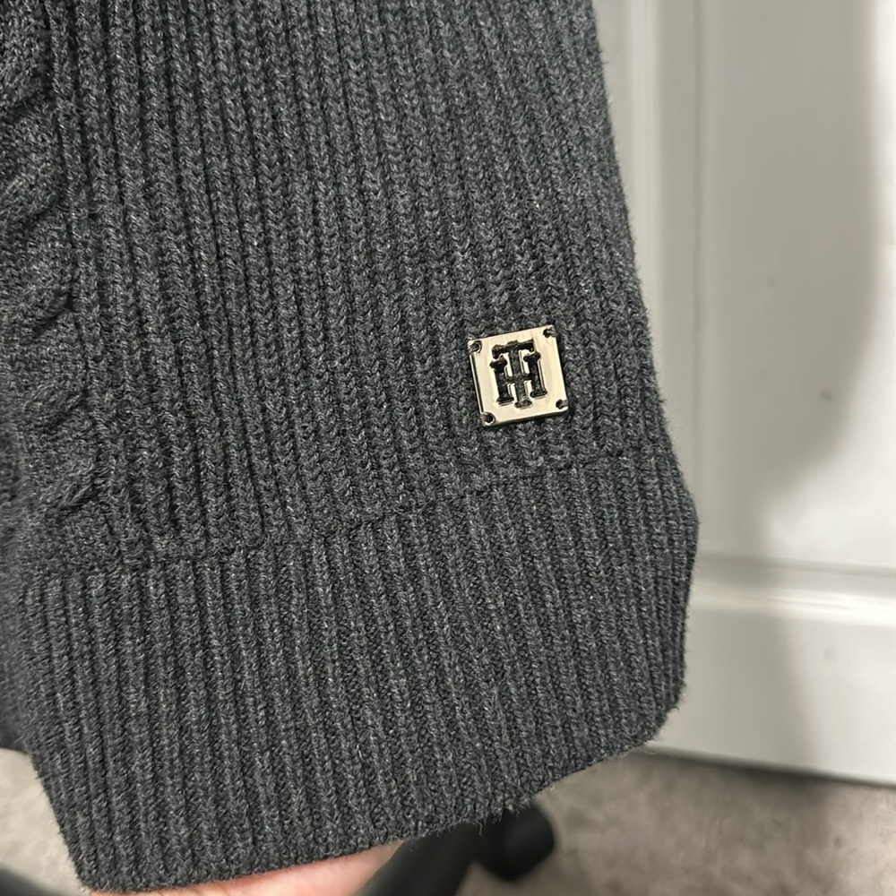 Tommy Hilfiger Turtleneck Knit Sweater Dress - Picture 3 of 8